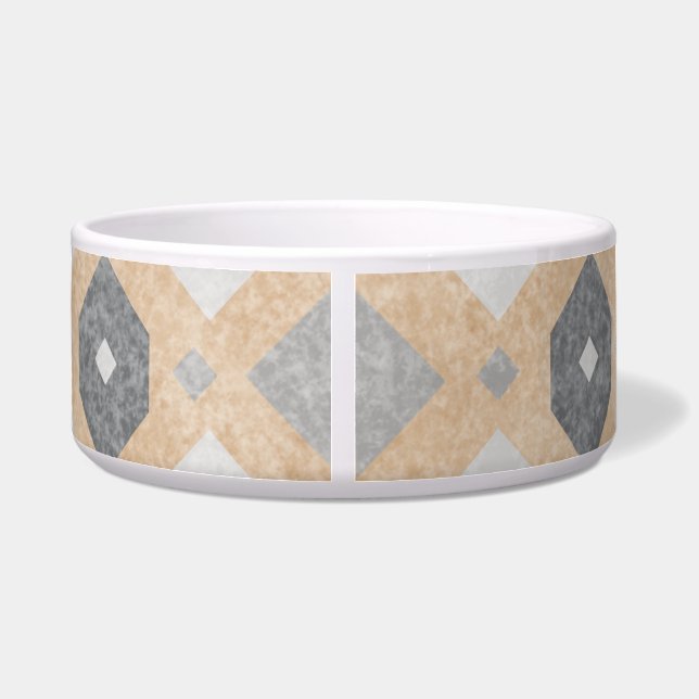 Terracotta  Tiles Design Voerbakje (Achterkant)