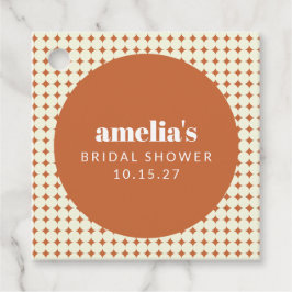  Terracotta Uniek Vrijgezellenfeest Custom Bedankjes Labels