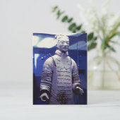 Terracotta Warrior Briefkaart (Staand voorkant)