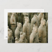 Terracotta Warriors Briefkaart (Voorkant / Achterkant)