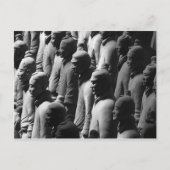Terracotta Warriors Xian China Fotografie Briefkaart (Voorkant)