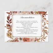 Terracotta Wedding Accommodations Enclosure Kaart (Voorkant)