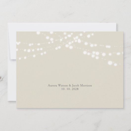 Terracotta Wedding Save the Date (Achterkant)