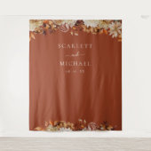 Terracotta Wedding Wandkleed (Voorkant)