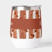 Terracotta Wilde Bloem Gepersonaliseerd Boho  (Links)