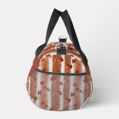 Terracotta Wilde Bloem Monogram Boho Plunjezak (Rechts)