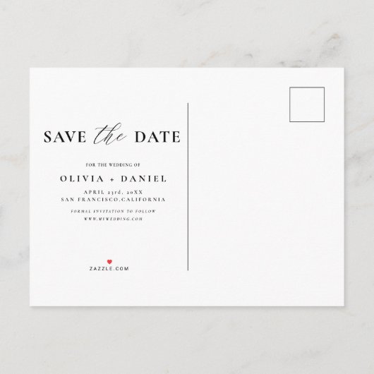 Terracotta Wilde Bloemen Kleurrijke Trouwdag Aankondigingskaart (Achterkant)