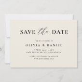 Terracotta Wildflower Bloemen Kleurrijke bruiloft Save The Date (Achterkant)