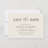 Terracotta Wildflower Bloemen Kleurrijke bruiloft Save The Date (Achterkant)