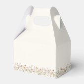 Terracotta Wildflower Boho Baby shower in Bloom Bedankdoosjes (Achterkant)