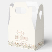 Terracotta Wildflower Boho Baby shower in Bloom Bedankdoosjes (Geopend)