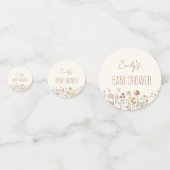 Terracotta Wildflower Boho Baby shower in Bloom Confetti (Voorkanten)