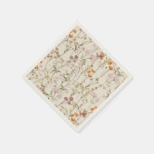 Terracotta Wildflower Boho Baby shower in Bloom Servet (Hoek)