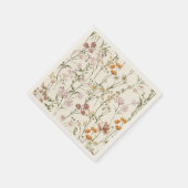 Terracotta Wildflower Boho Baby shower in Bloom Servet (Hoek)