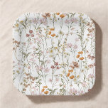 Terracotta Wildflower Boho Bruiloft in Bloomtuin Papieren Bordje<br><div class="desc">Vier je boho bruiloft met onze Wildflower Boho Wedding In Bloom Garden Paper Borden. Deze borden zijn versierd met een charmant natuurbloemontwerp en brengen een vleugje natuurschoon aan uw receptie. Het thema "In Bloom" zorgt voor een gevoel van romance en vrijgevochten elegantie in elk detail. Fijne wilde bloemen sieren de...</div>