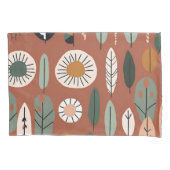 Terracotta Wildflower Boho Rustieke Eclectische St Kussensloop (Voorkant)