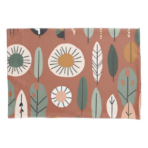 Terracotta Wildflower Boho Rustieke Eclectische St Kussensloop