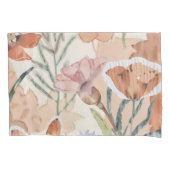 Terracotta Wildflower Boho Rustieke slaapkamer Dec Kussensloop (Voorkant)