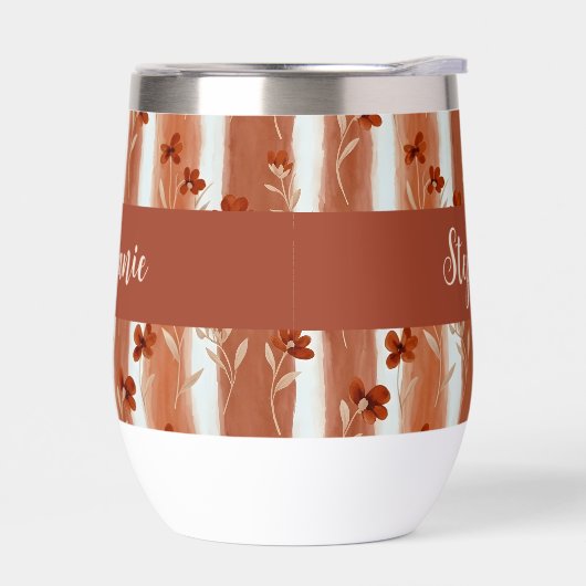 Terracotta Wildflower Personalized Boho  (Links)