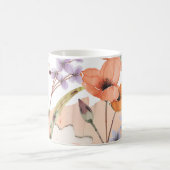 Terracotta Wildflower Rustic Boho Drinkware Koffiemok (Center)
