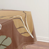 Terracotta Wildflower Rustiek Boho Spring Decor Tafelkleed (Voorbeeld)