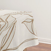 Terracotta Wildflower Rustiek Boho Spring Decor Tafelkleed (Voorbeeld)