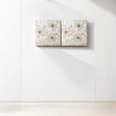 Terracotta Wildflower Rustiek Boho Spring Decor Tegeltje