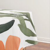 Terracotta Wildflower Rustiek Boho Tafeldecor Tafelkleed (Voorbeeld)