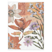 Terracotta Wildflower Rustiek Boho Tafeldecor Tafelkleed (Voorkant)