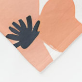 Terracotta Wildflower Rustieke Boho Gooi voor de L Fleece Deken (Hoek)