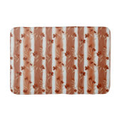 Terracotta Wildflower Streep Badmat (Voorkant)