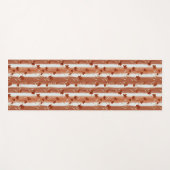Terracotta Wildflower Streep Yoga Mat (Voorkant (horizontaal))