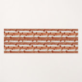 Terracotta Wildflower Stripe Yoga Mat (Voorkant (horizontaal))