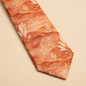 Terracotta Woestijn Boho Stropdas