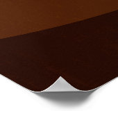 Terracotta woestijnlandschap neutrale boho muurkun poster (Hoek)