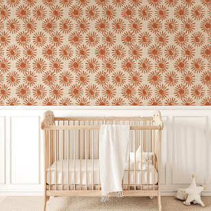 Terracotta Zonnebundel Boho Behang