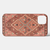 Terracotta Zuidwesterse Tribale Geometrische Kunst Case-Mate iPhone Case (Achterkant (horizontaal))