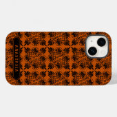 Terracotta Zwart Oudgrieks Meander Patroon Case-Mate iPhone Case (Achterkant (horizontaal))