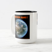 Terraform Mars Tweekleurige Koffiemok (Voorkant links)
