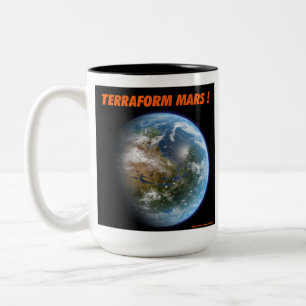 Terraform Mars Tweekleurige Koffiemok