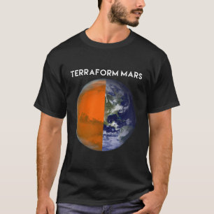 Terraform Mars Voor Menselijke Migratie Grappige G T-shirt