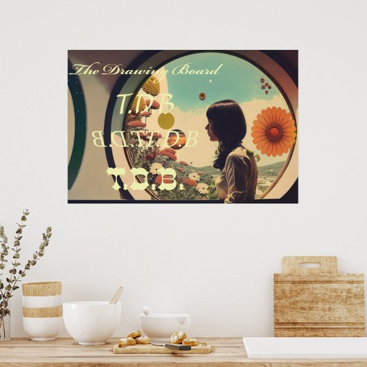 Terraforming Poster - Drawing Board Logos ed. (Keuken)