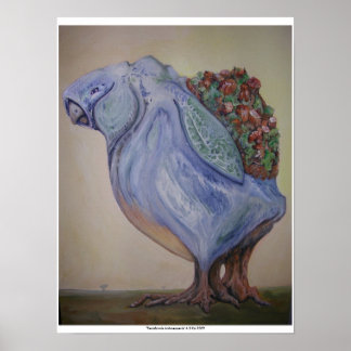 Terraformis Archaeoaevis-kunstdrukwerk Poster