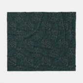Terrain Pattern Green 01bx4.Black Fleece Deken (Voorkant (Horizontaal))