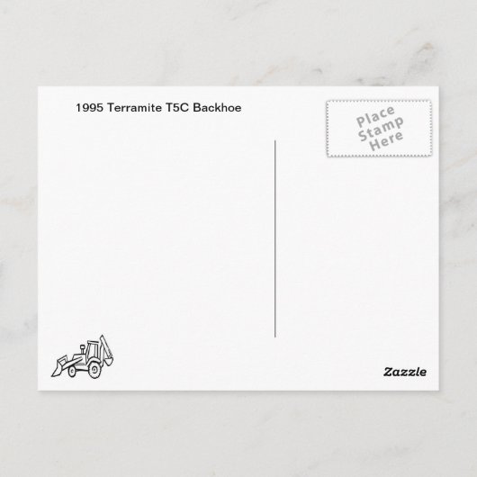 Terramite T5C 1995 Briefkaart (Achterkant)