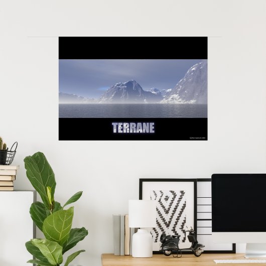 Terrane Poster (Thuiskantoor)