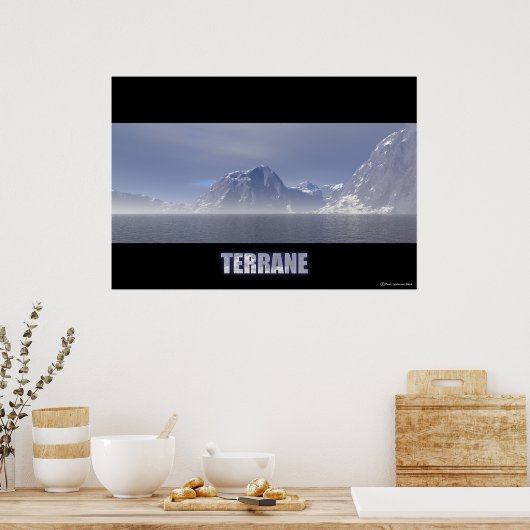 Terrane Poster (Keuken)