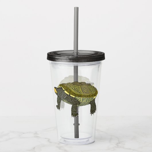Terrapin - Acryl Cup Drinkbeker (Voorkant)