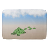 Terrapin Familie reizen Badmat (Voorkant)