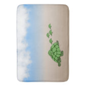 Terrapin Familie reizen Badmat (Voorkant Verticaal)